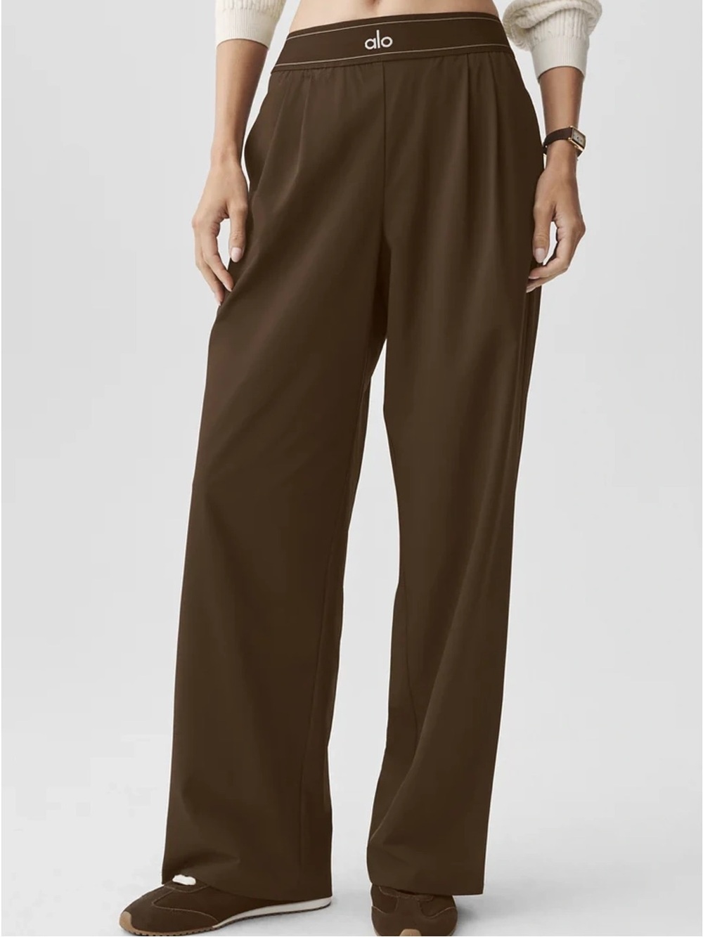 Alo Suit Up Trouser Espresso (Sizes S-L) - Picture 1 of 2